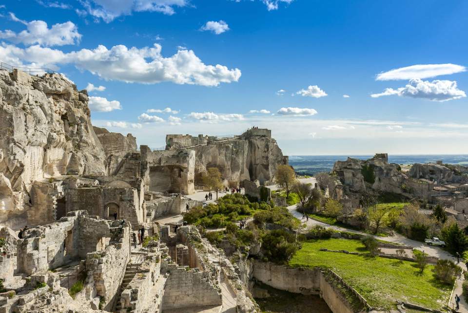 les baux de provence alpilles provence