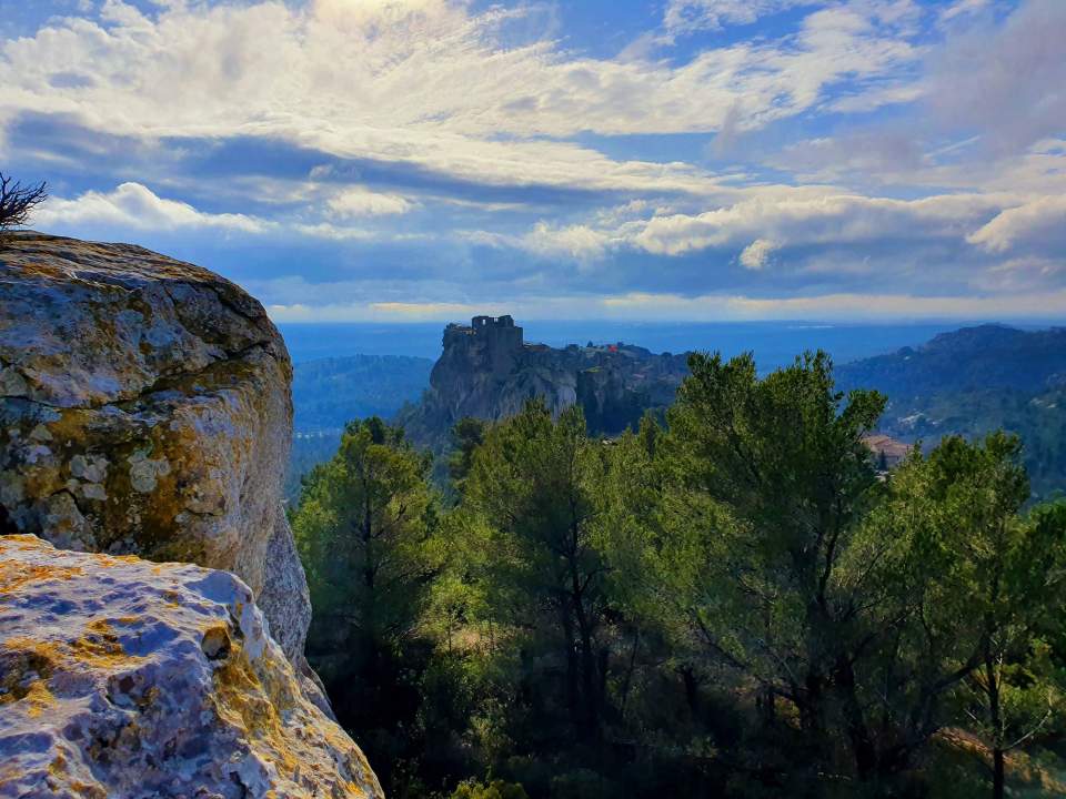 baux de provence, alpilles, village classé provence